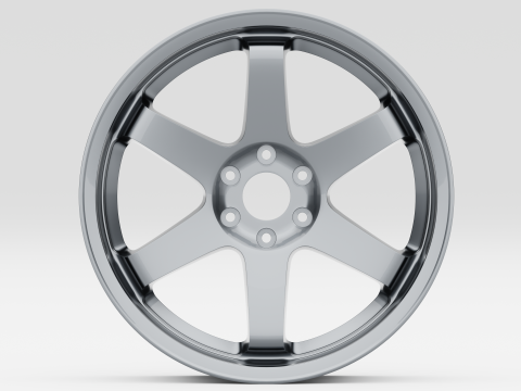 Subaru WRX STI AVID AV-06 Model 3D