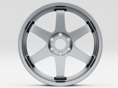 Subaru WRX STI AVID AV-06 3D Model
