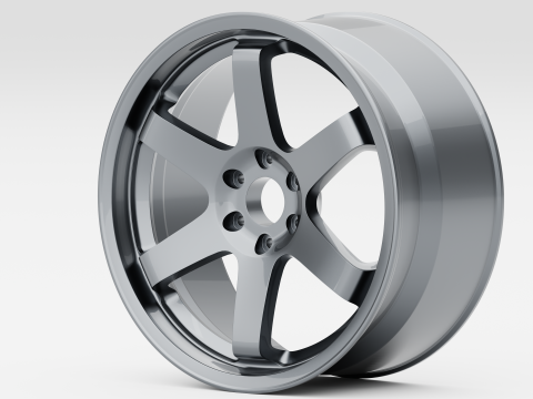 Subaru WRX STI AVID AV-06 Model 3D