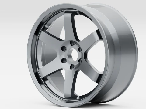Subaru WRX STI AVID AV-06 3D Model