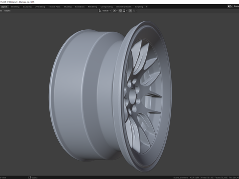 XXR 5199 3D Model