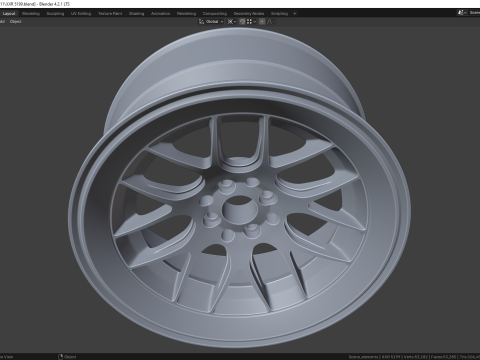 XXR 5199 3D Model