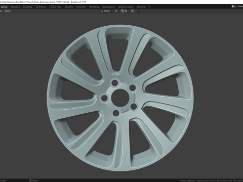 Land Rover Discovery Sport 72261H 3D Model