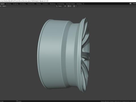 Land Rover Discovery Sport 72261H 3D Model