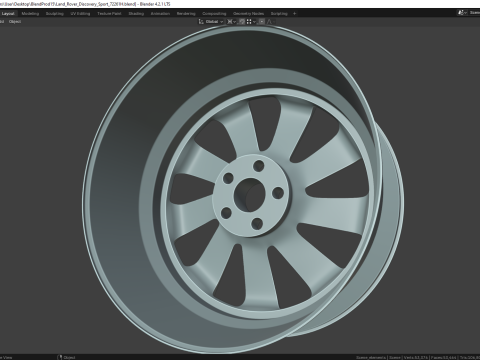 Land Rover Discovery Sport 72261H 3D Model