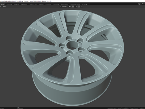 Land Rover Discovery Sport 72261H 3D Model