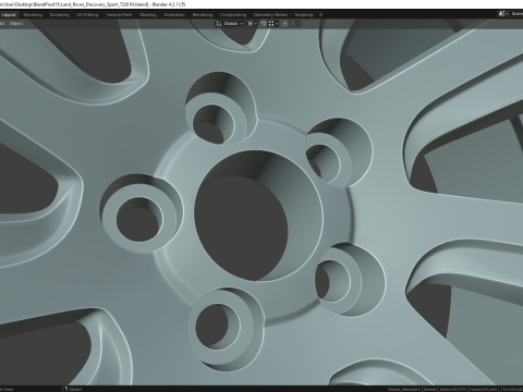 Land Rover Discovery Sport 72261H 3D Model