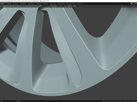 Land Rover Discovery Sport 72261H 3D Model