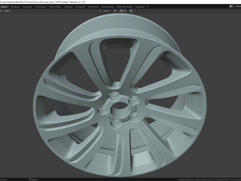 Land Rover Discovery Sport 72261H 3D Model