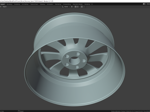 Land Rover Discovery Sport 72261H 3D Model