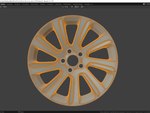 Land Rover Discovery Sport 72261H 3D Model