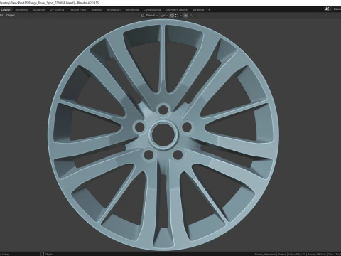 Range Rover Sport 72208SR 3D Model