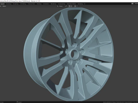 Range Rover Sport 72208SR 3D Model