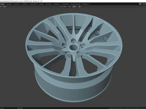 Range Rover Sport 72208SR 3D Model