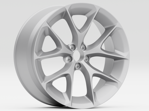 Dodge Challenger 2523PG 3D Model