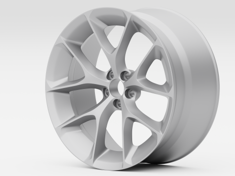 Dodge Challenger 2523PG Model 3D