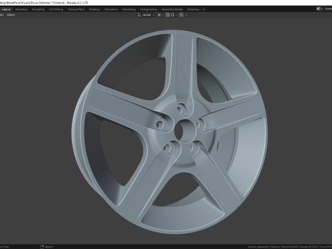 Land Rover Defender 110 Modelo 3D