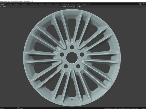 Fusion 3960HR 3D 模型