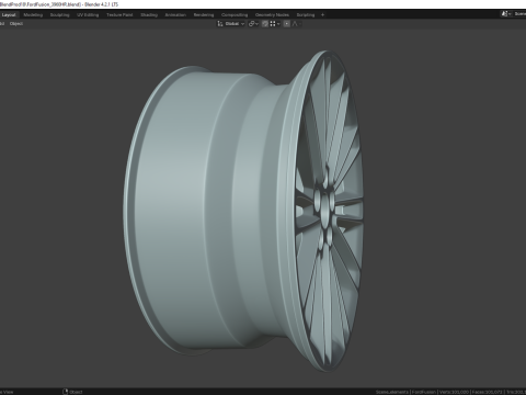 Fusion 3960HR 3D 模型