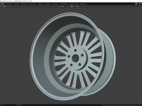 Fusion 3960HR 3D 模型