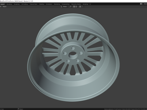 Fusion 3960HR 3D 模型