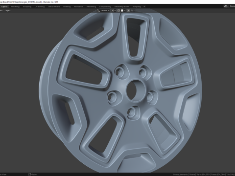 Jeep Wrangler 9118MG Modelo 3D
