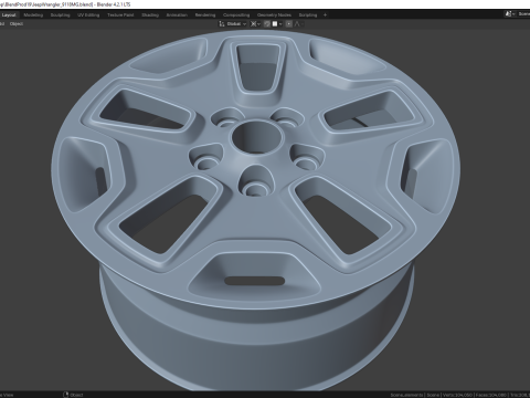 Jeep Wrangler 9118MG Modelo 3D