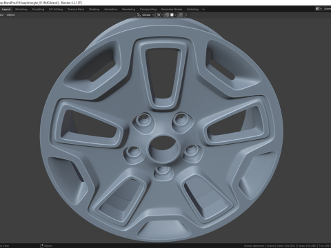 Jeep Wrangler 9118MG Modelo 3D