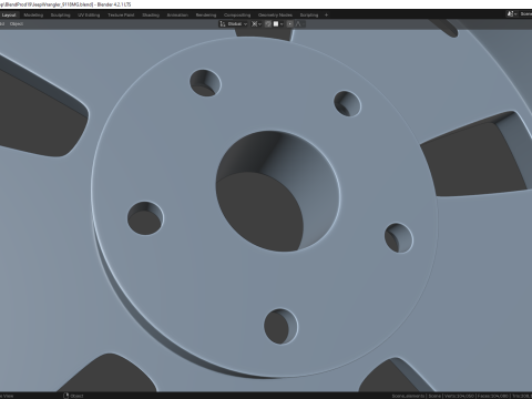 Jeep Wrangler 9118MG Modelo 3D