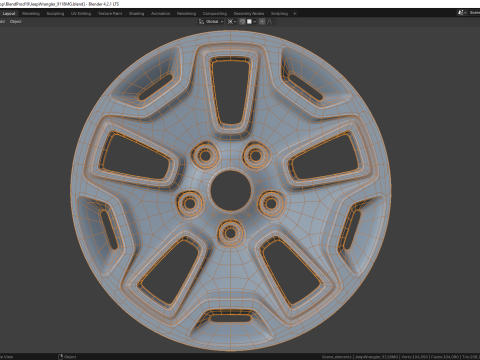 Jeep Wrangler 9118MG Modelo 3D