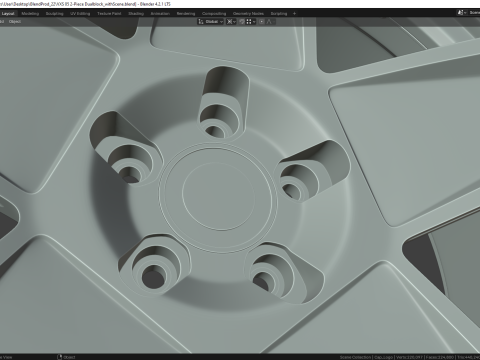 VXS 05 2-Piece Dualblock 3D Model