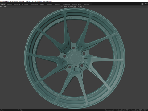 VLS 01 2-Piece Dualblock 3D 模型