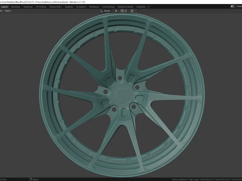 VLS 01 2-Piece Dualblock 3D Model