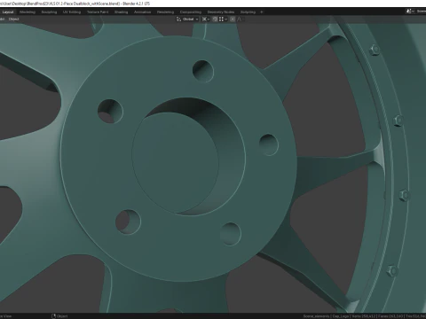 VLS 01 2-Piece Dualblock 3D Model