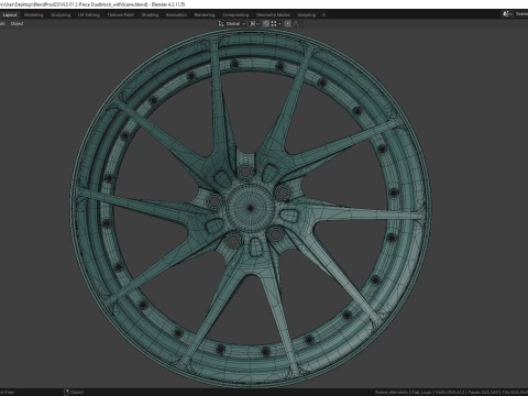 VLS 01 2-Piece Dualblock 3D Model