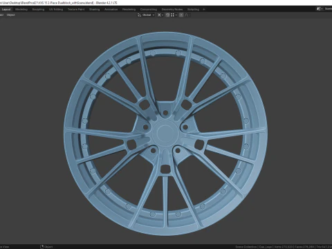 VXS 15 2-Piece Dualblock 3D Model