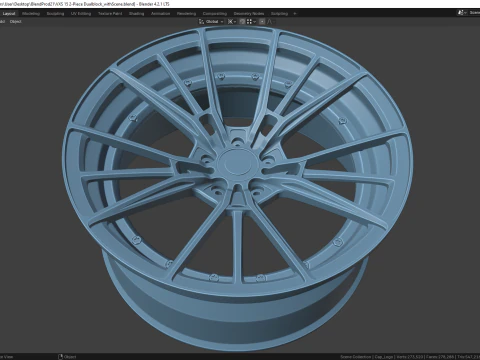 VXS 15 2-Piece Dualblock 3D Model