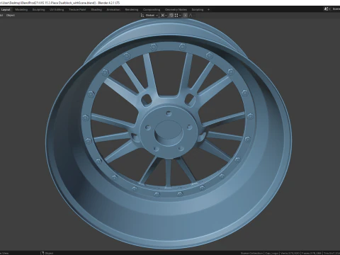 VXS 15 2-Piece Dualblock 3D Model