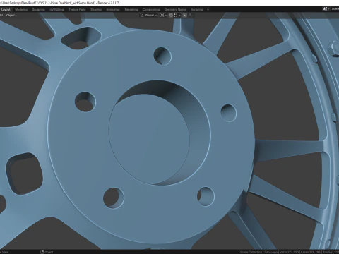 VXS 15 2-Piece Dualblock 3D Model