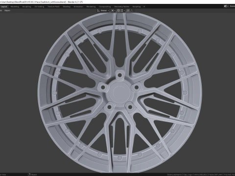 VXS 00 2-Piece Dualblock 3D Model