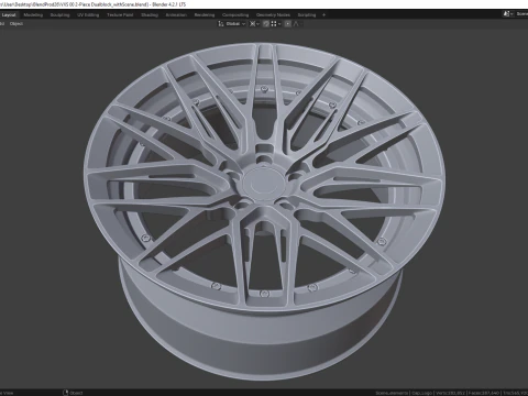 VXS 00 2-Piece Dualblock 3D Model