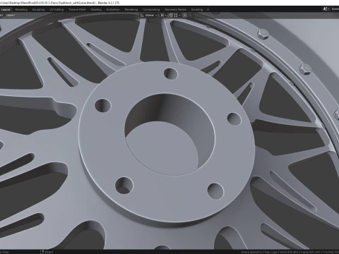 VXS 00 2-Piece Dualblock 3D Model