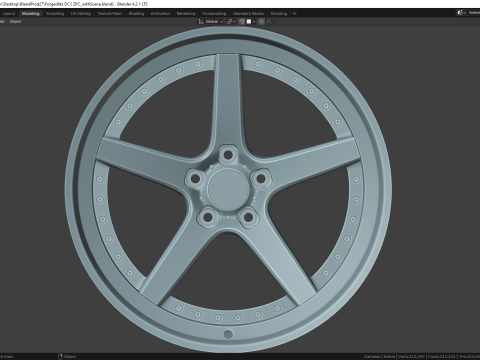 Forgedlite DC1 2PC 3D 모델