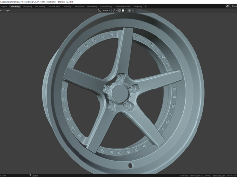 Forgedlite DC1 2PC 3D 모델