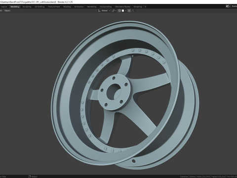 Forgedlite DC1 2PC 3D 모델