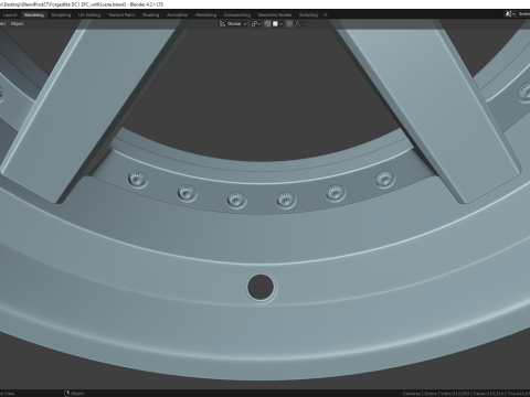 Forgedlite DC1 2PC 3D 모델