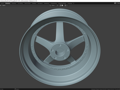 Forgedlite DC1 2PC 3D 모델