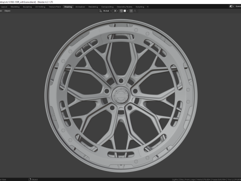 AL13 R80-109R Model 3D