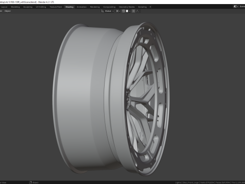 AL13 R80-109R Model 3D
