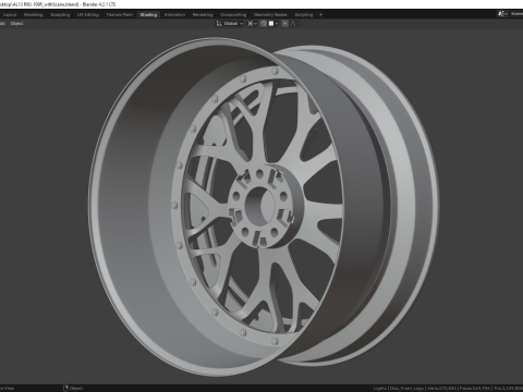AL13 R80-109R Model 3D